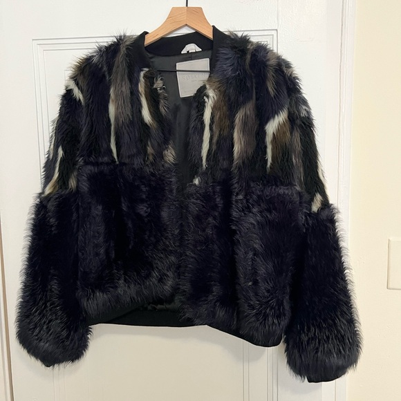 Rock n Roll Sosken faux fur jacket - Picture 1 of 5